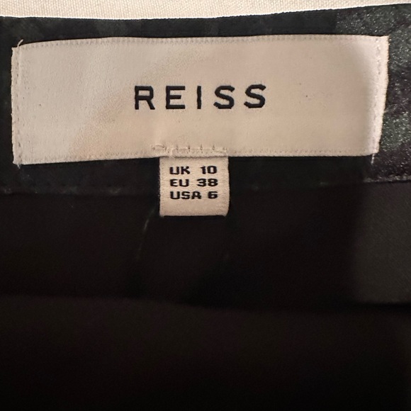 Reiss “Orielle” snake print skirt with belt. Sz 6. NWOT - Picture 7 of 9